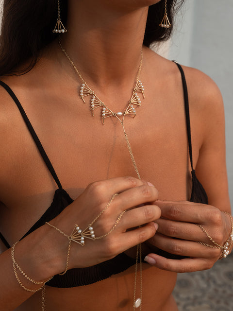 Cosmic Bird Ibis Body Chain