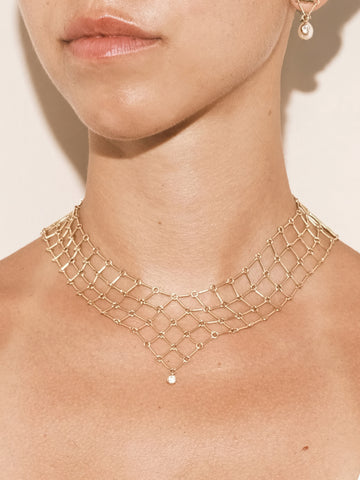 Cleopatra Choker - Goldish