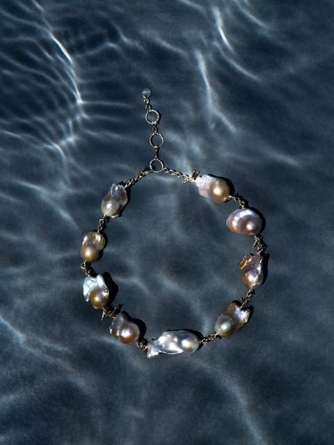 Baroque Pearl Choker Necklace