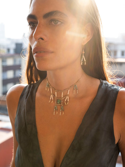 The Emerald Reef Choker