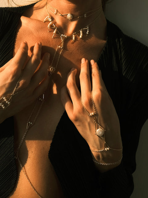 Blossom Eye Hand Chain