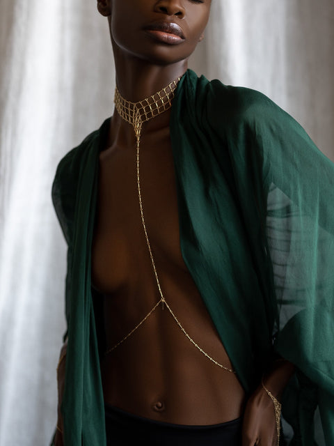 Cleopatra Body Chain - Goldish