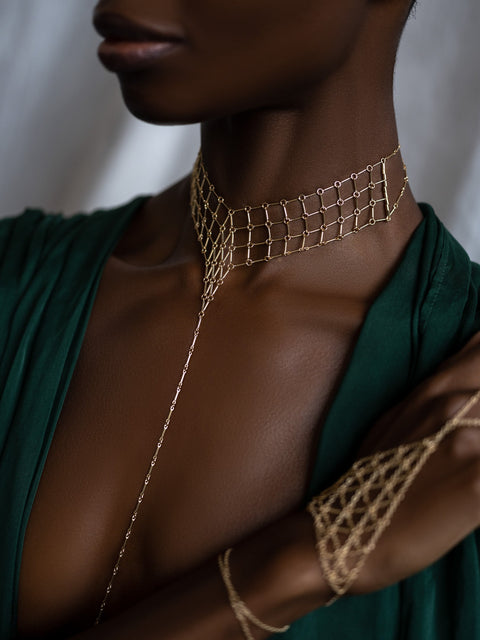Cleopatra Body Chain - Goldish