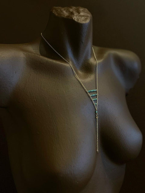 Vessel Gemstone Hand Chain
