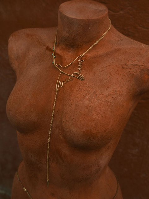 Dove of Peace Paloma Necklace