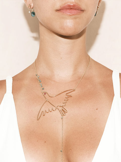 Dove of Peace Paloma Necklace