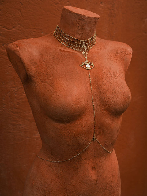 Cleopatra Eye Body Chain