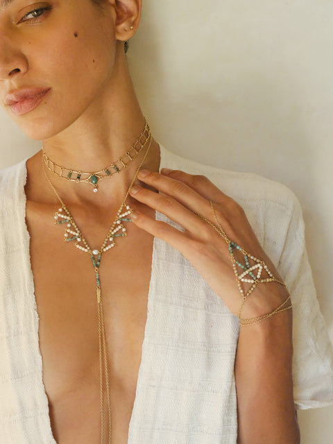 Sacred Arrow Hand Chain