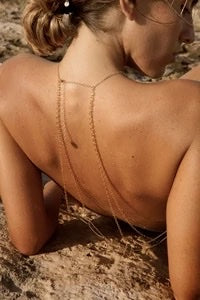 Master Abalone Body Chain - Goldish