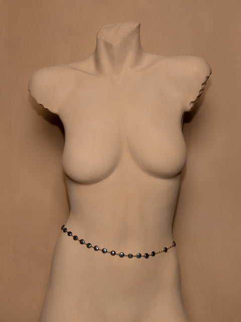 Evolution Belly Chain - Necklace - Choker - Anklet - Goldish