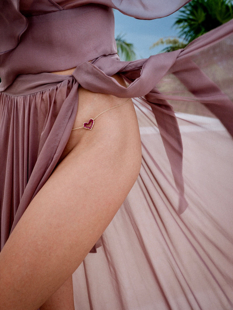 Heart Belly Chain - Goldish