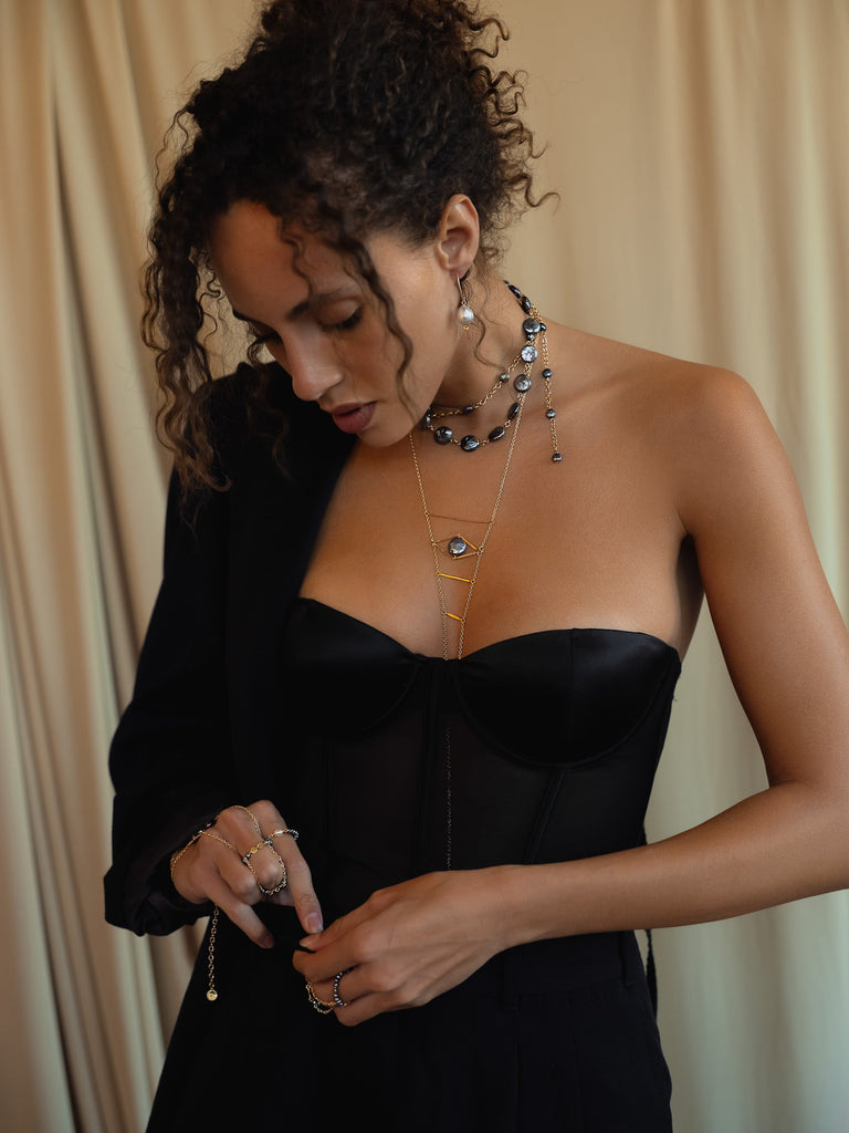 Evolution Belly Chain - Necklace - Choker - Anklet - Goldish