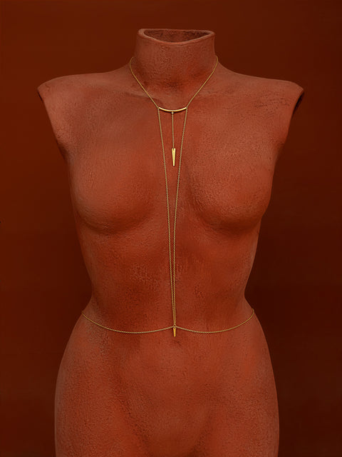Guided Light Body Chain - Goldish