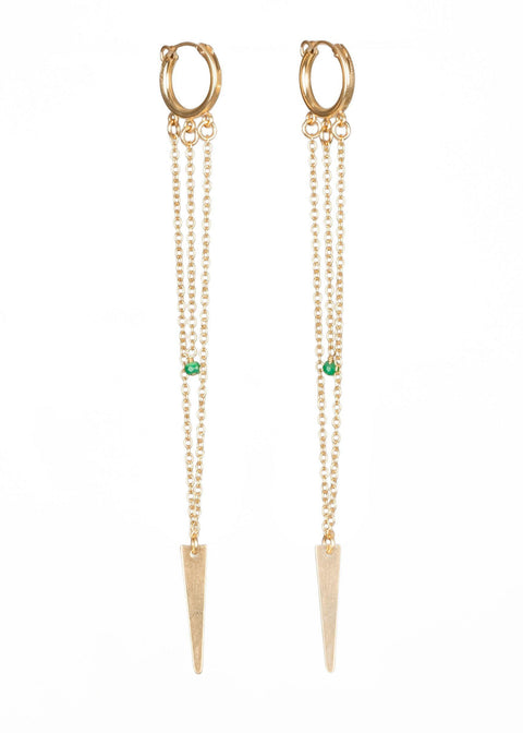 Gemstone Cupid's Arrow - Goldish
