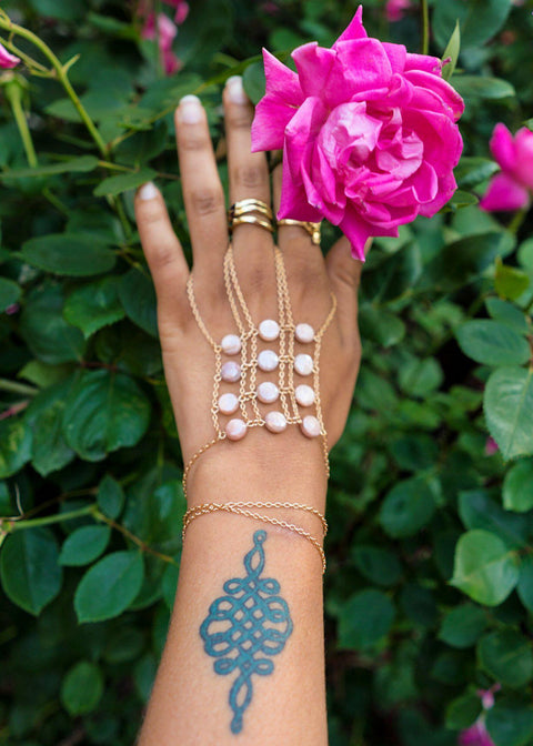 Gemstone Triple Ladders to Bliss - Goldish