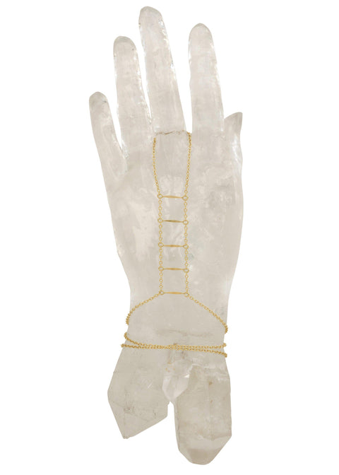 Ladders to Bliss Handchain - Goldish