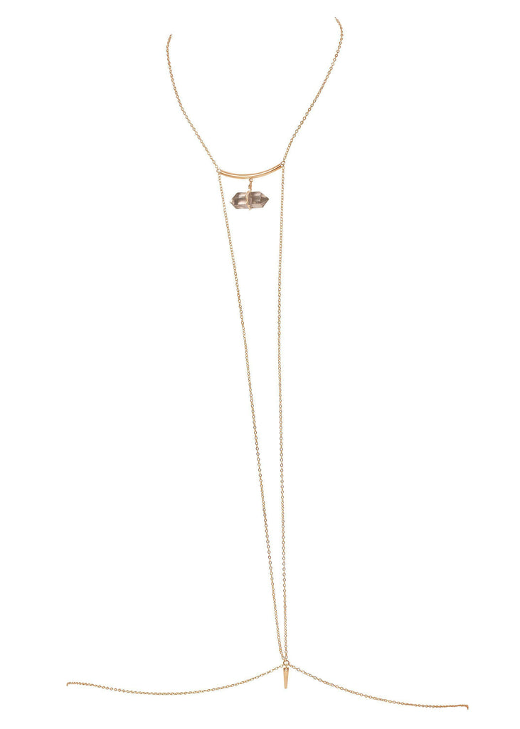 Tunnel of Light Bodychain - Goldish