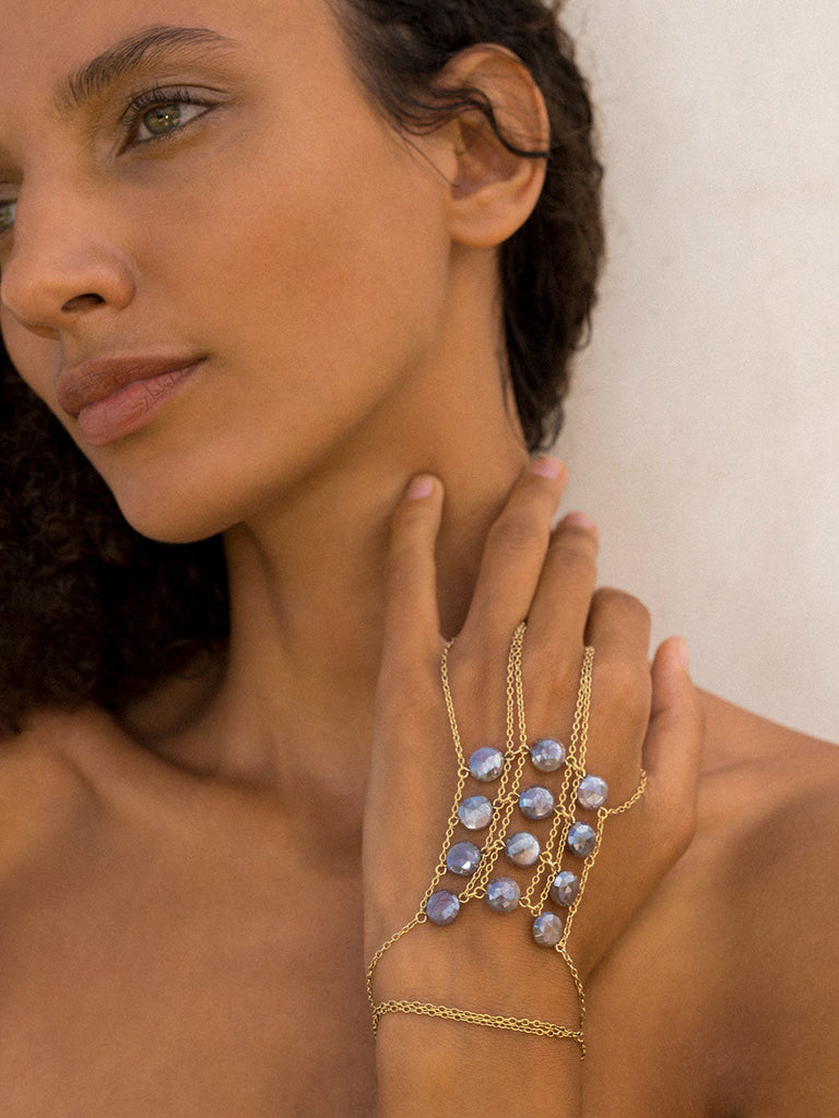 Gemstone Triple Ladders to Bliss - Goldish