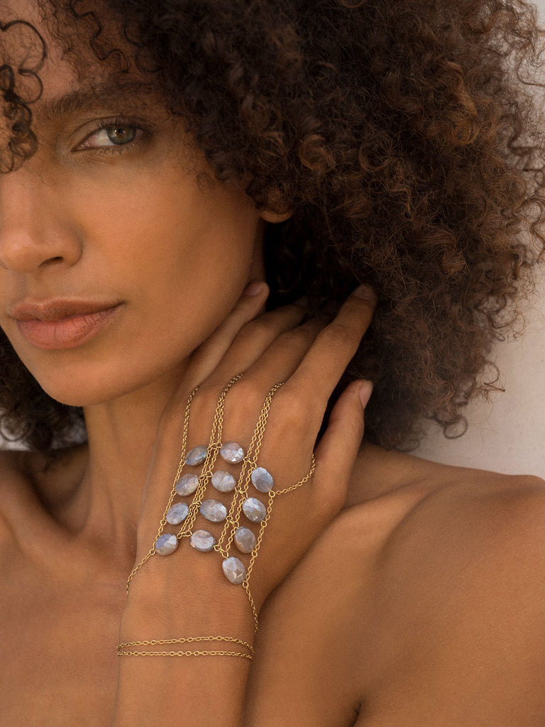 Gemstone Triple Ladders to Bliss - Goldish